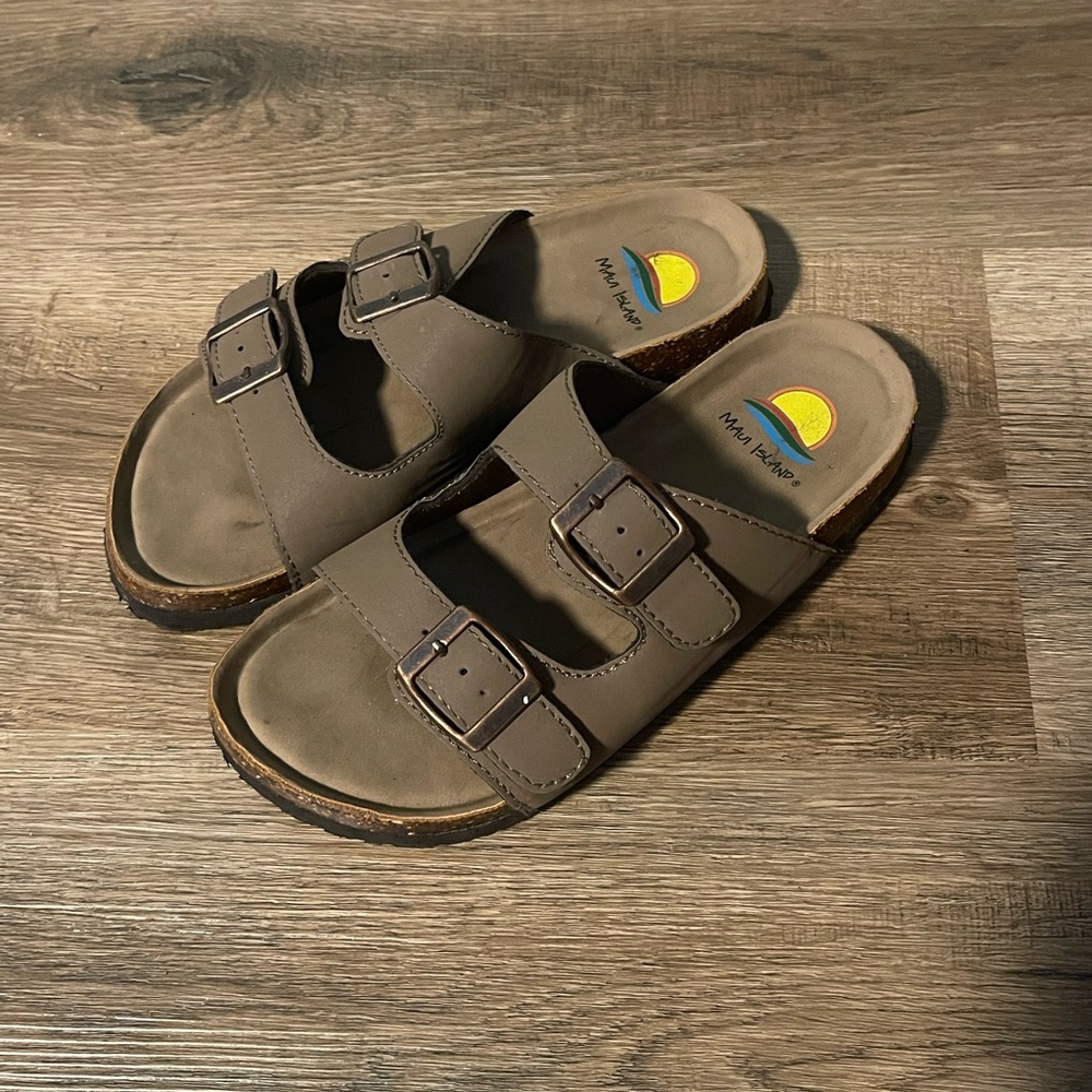 Brown sandals